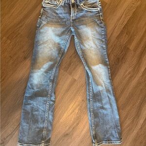 Shyanne Women's Blue Boot Cut Jeans